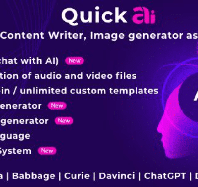 QuickAI PHP Scripts