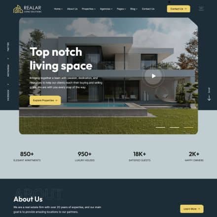 Realar Theme WordPress