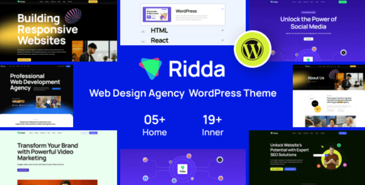 Ridda Theme WordPress