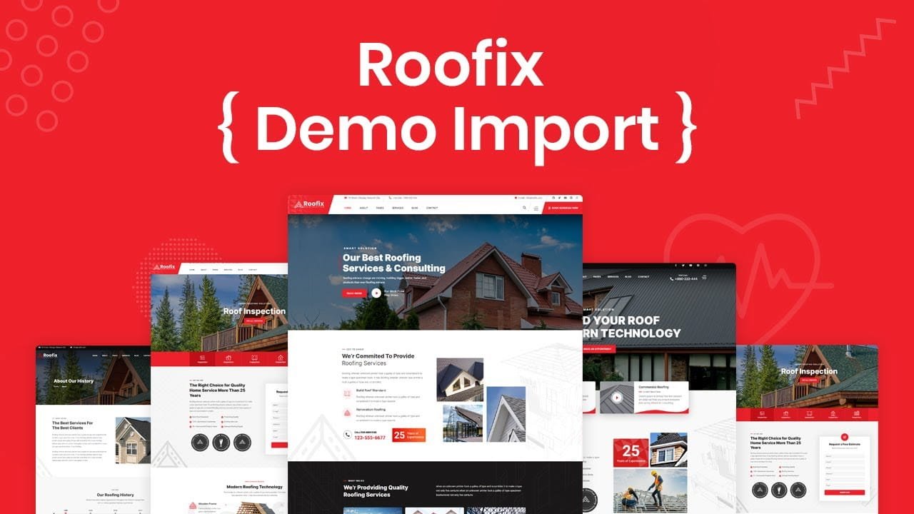 Roofix Theme WordPress