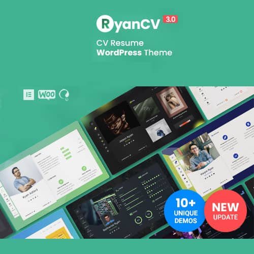 RyanCV Theme WordPress
