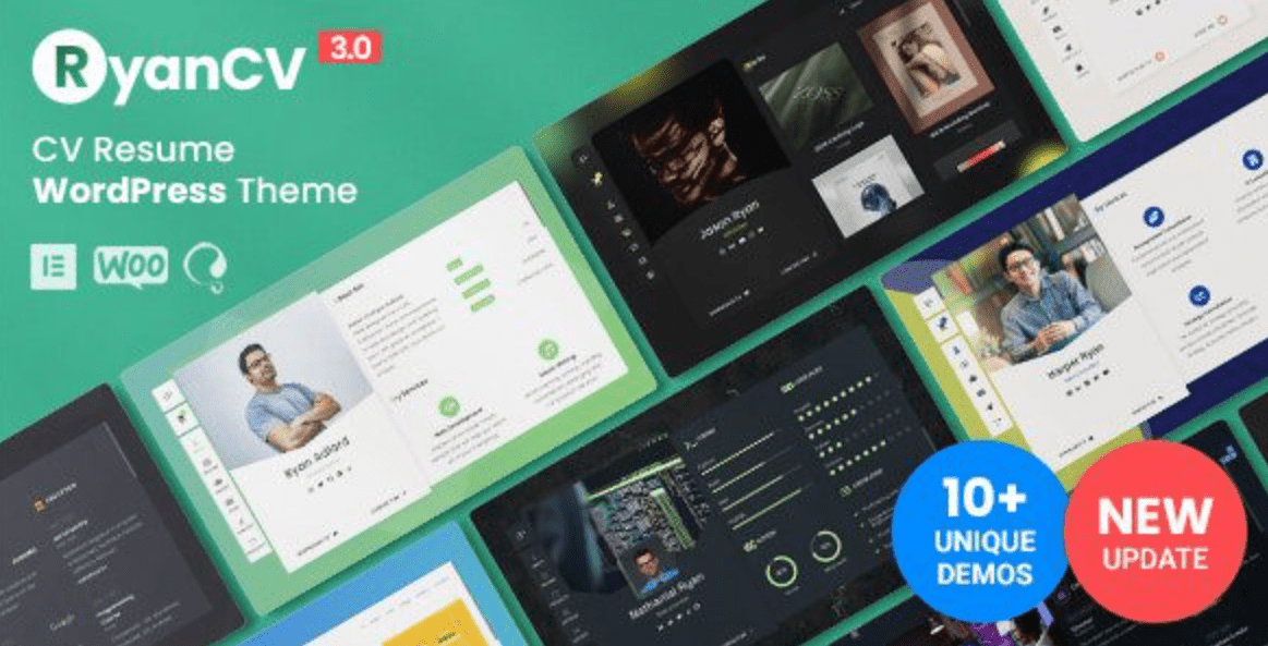 RyanCV Theme WordPress