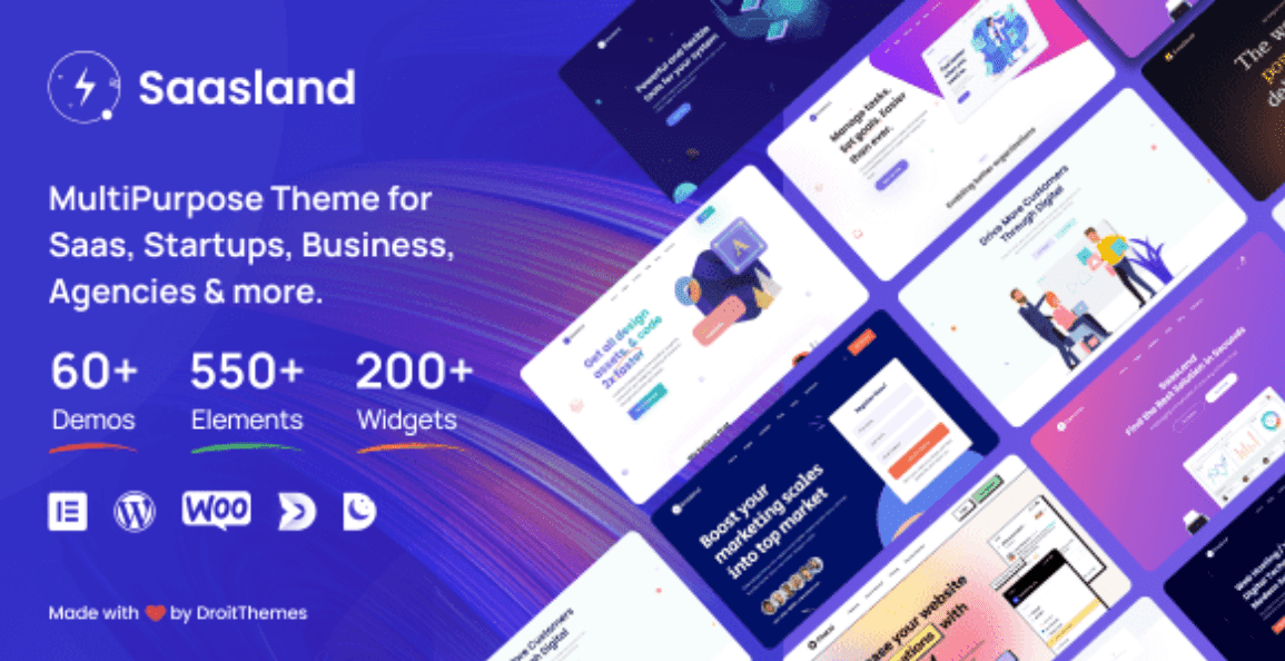 SaasLand Theme WordPress