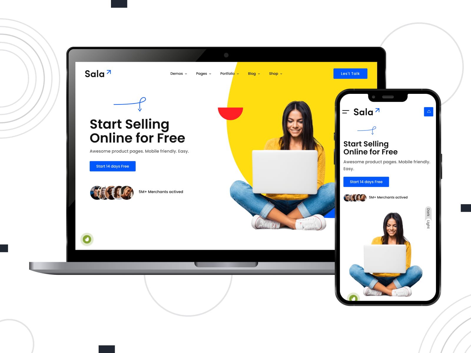 Sala Theme WordPress