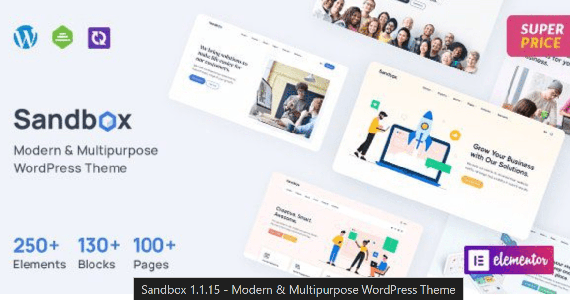 Sandbox Theme WordPress