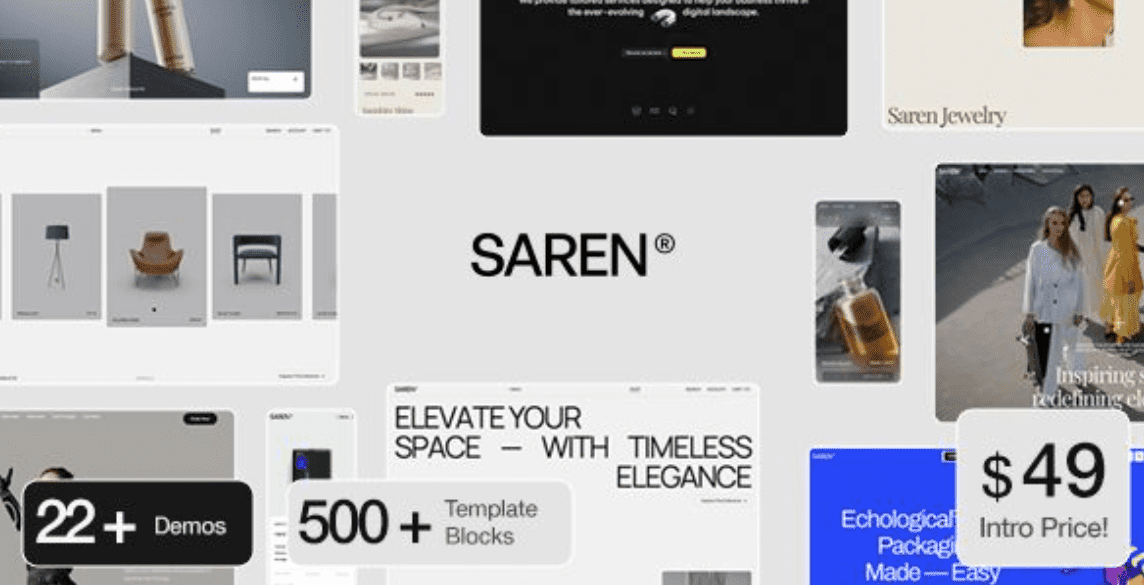 Saren WordPress Theme