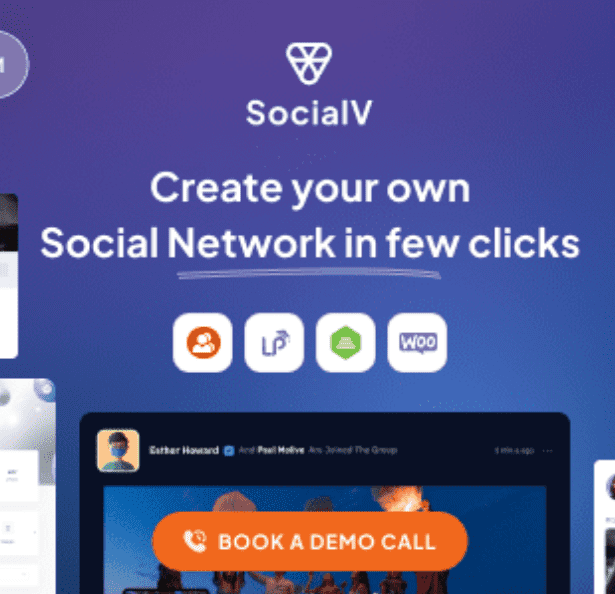 SocialV WordPress Theme