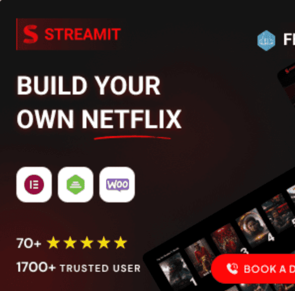 Streamit Theme WordPress
