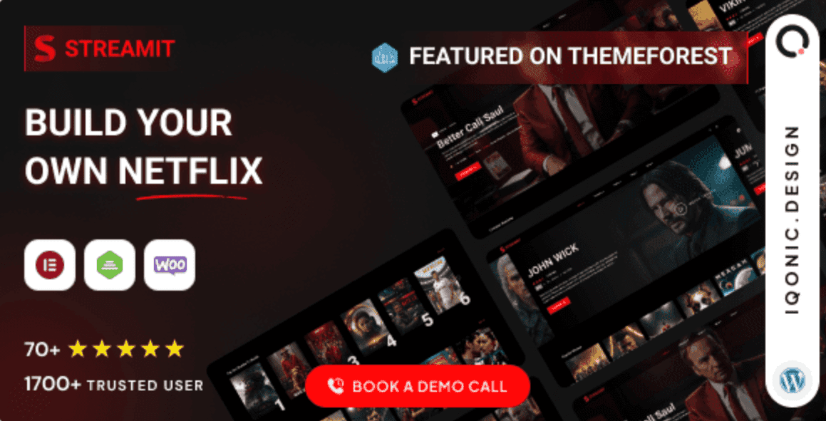 Streamit Theme WordPress