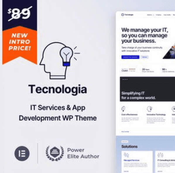 Tecnologia Theme WordPress