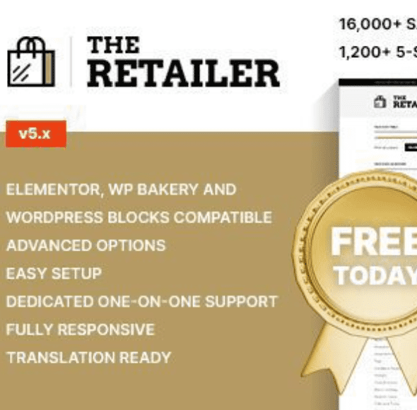 The Retailer WordPress Theme