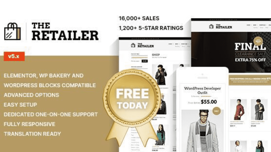 The Retailer WordPress Theme