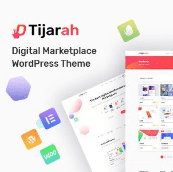 Tijarah Theme WordPress