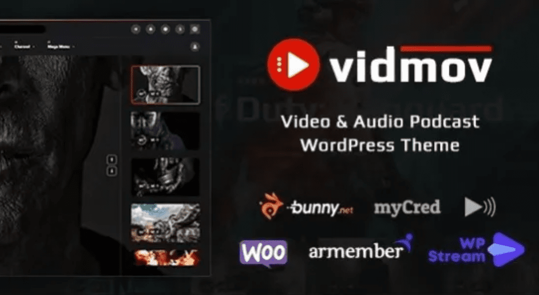 VidMov Theme WordPress