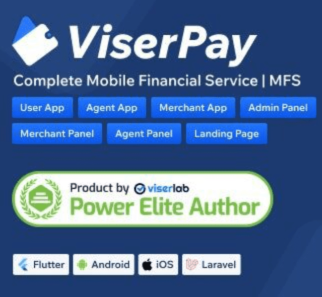 ViserPay Mobile Financial Flutter