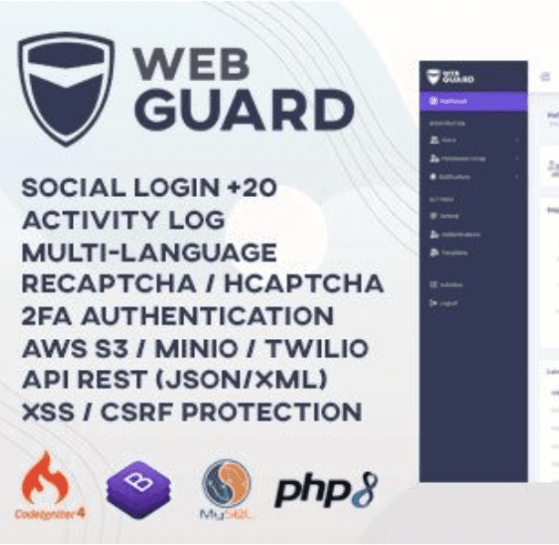 WebGuard PHP Scripts