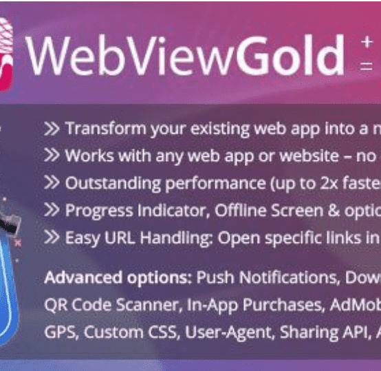 WebViewGold for iOS Mobile App