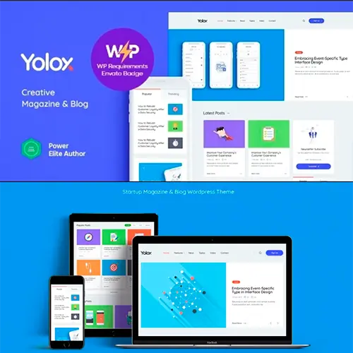 Yolox Theme WordPress
