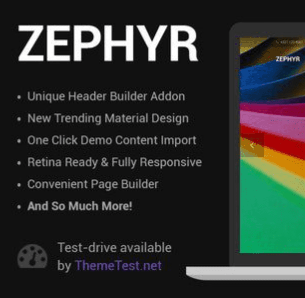 Zephyr Theme WordPress