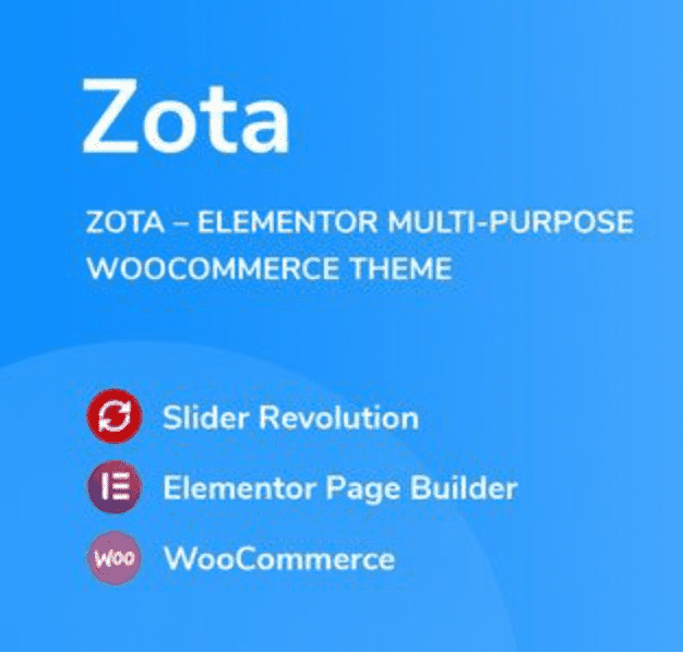 Zota Theme WordPress