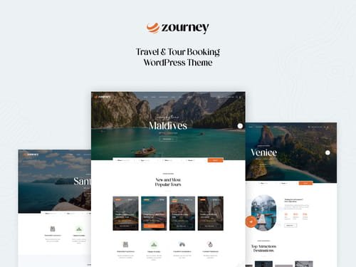 Zourney Theme WordPress