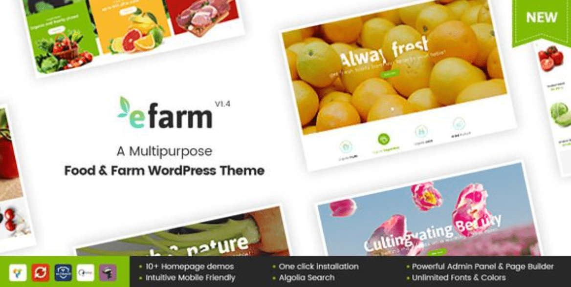 eFarm Theme WordPress