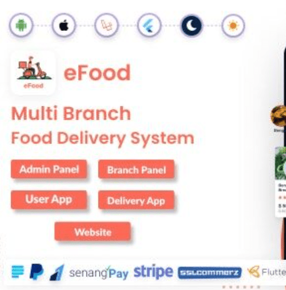 eFood Flutter App