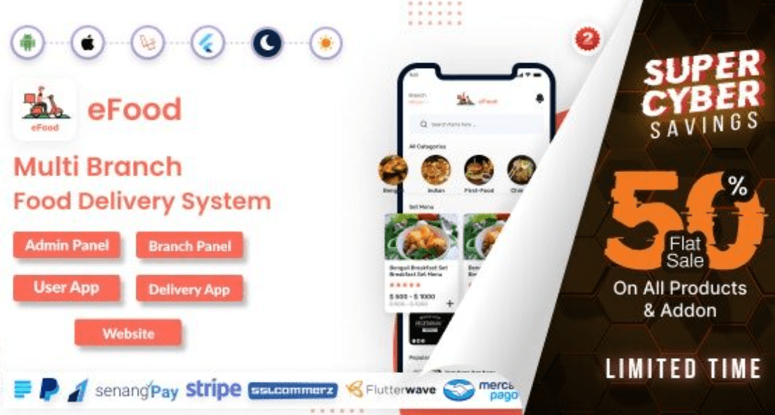 eFood Flutter App