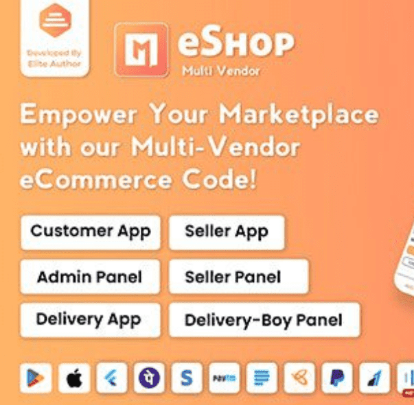 eShop Flutter App Features