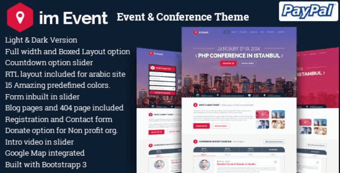 imEvent Theme WordPress