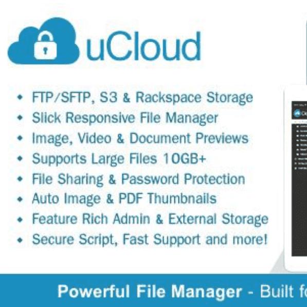 uCloud PHP Scripts