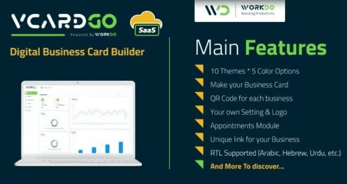 vCardGo SaaS PHP Scripts