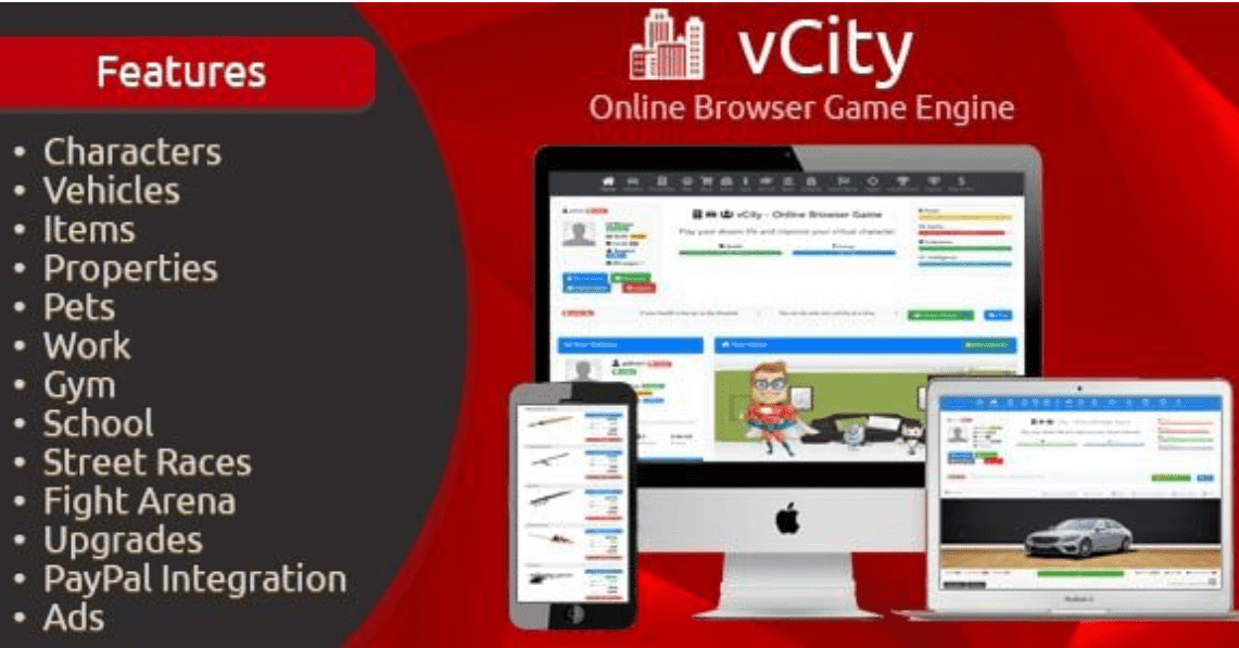 vCity PHP Scripts