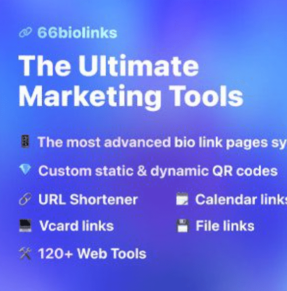 66biolinks Bio Links, URL Shortener Scripts