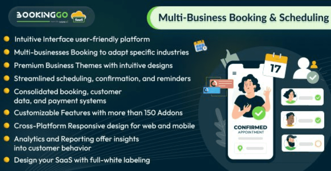 BookingGo SaaS PHP Scripts