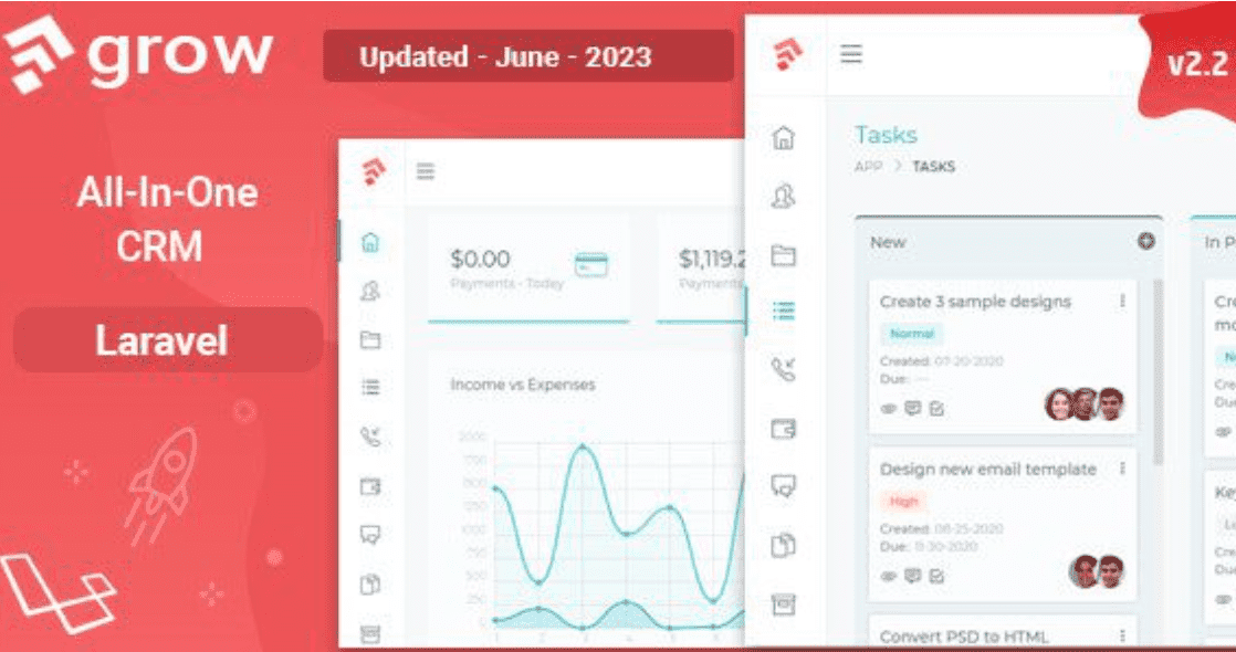 Grow CRM PHP Scripts