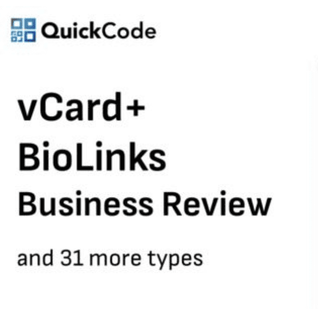 QR Code Generator BioLinks vCard SaaS