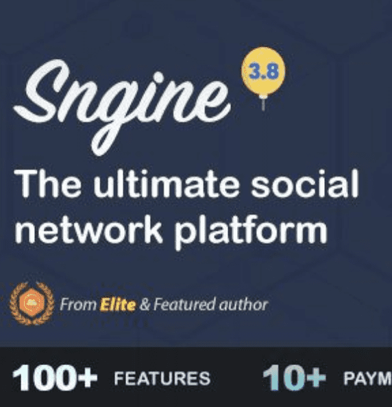 Sngine Social Network Scripts