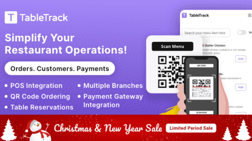 TableTrack PHP Scripts