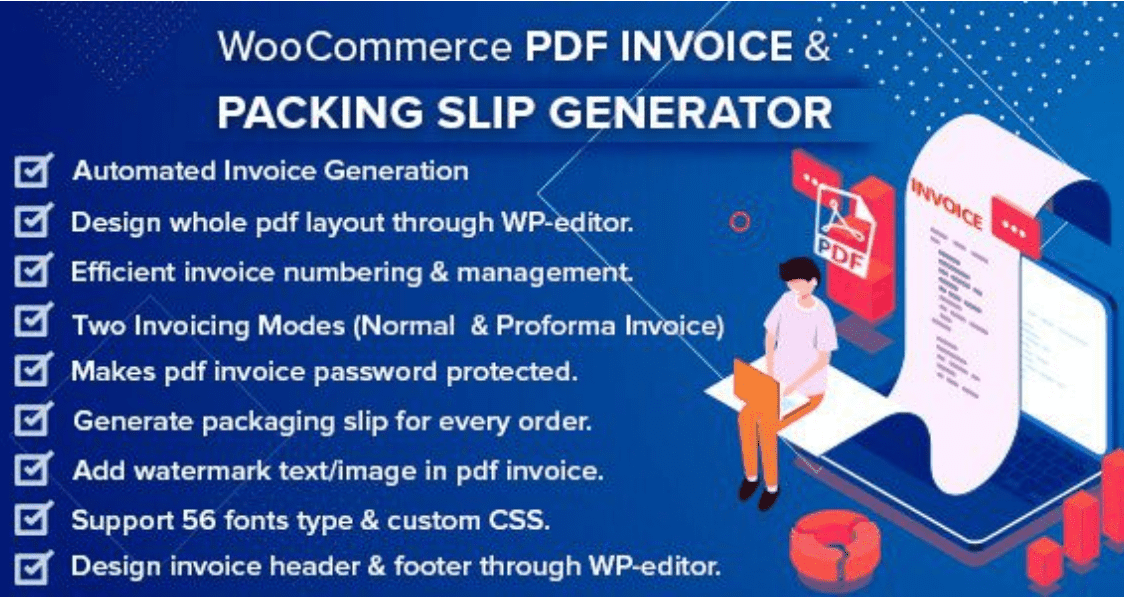 WooCommerce PDF Invoice Generator Plugin