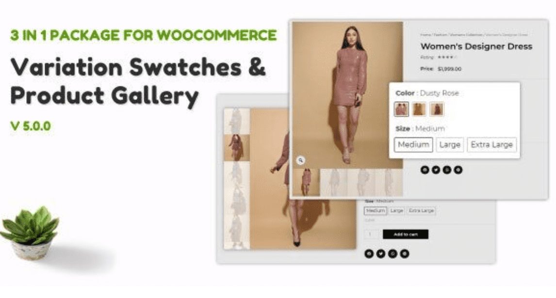 WooCommerce Variation Swatches And Additional Gallery