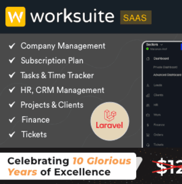 Worksuite Saas PHP Scripts