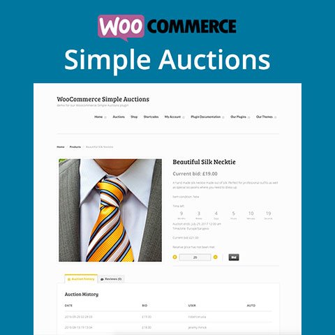 WooCommerce Simple Auctions